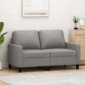 Vidaxl Dvosed taupe 120 cm blago