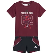 ADIDAS SPORTSWEAR Odjeca za vježbanje Marvel Spider-Man kestenjasto smeda / crna / bijela