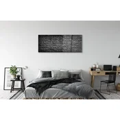 tulup.si Slika na akrilnem steklu Vintage zid 140x70 cm 4 obešalnika