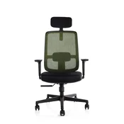 Ergovision Ergonomski pisarniški stol ERGO BASIC | Barva: Zelena