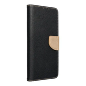 Fancy Book etui za XIAOMI Redmi 13c / POCO C65 črna / zlata