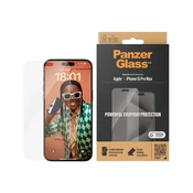 shumee PanzerGlass | Zaščitno steklo za zaslon | Apple iPhone 15 Pro Max | Prozorno