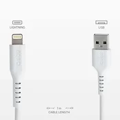 SBS Podatkovni in polnilni Lightning kabel (TECABLEUSBIP589W)