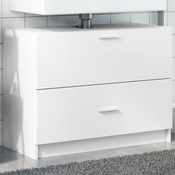 Ormaric za umivaonik bijeli 78 x 37 x 59 cm konstruirano drvo