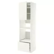 METOD / MAXIMERA Visoki element za ugradne uredaje, bela/Vallstena bela, 60x60x220 cm