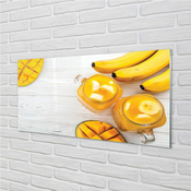 tulup.si Zidna obloga za kuhinju Mango banana smoothie 125x50 cm