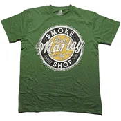 Bob Marley Majica Smoke Shop Unisex Green 2XL