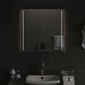 vidaXL LED kopalniško ogledalo 60x60 cm