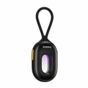 BASEUS Detektor skrivene kamere s mini svjetiljkom i alarmom + USB-A - USB-C kabel - crni