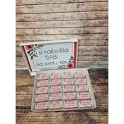 Darilo s čokoladicami BABI ČOKDAR 16