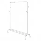 Songmics Stojalo za oblačila 41x1035x155 cm Belo