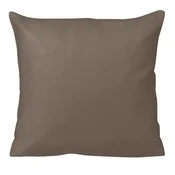 shumee Prevleka za vzglavnik iz bombažnega satena 40x40, sepia, temno rjava, gladka