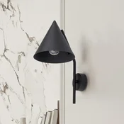 TK Lighting Stenna svetilka Cono, 1-žarnica, črna, E27 - Dnevna soba/jedilnica - Sodobni - Kovina