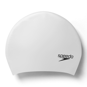 Speedo LONG HAIR CAP AU, kapa za plivanje, bijela 8061681