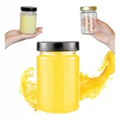 shumee 50X ATENA kozarec 330ML + VISOK POKROV FI66 MARMELADA MED DARILO POROČNO DARILO