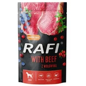 Pasja hrana DOLINA NOTECI Rafi z govedino, 500g