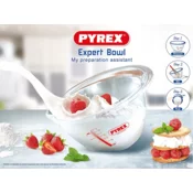 Pyrex Posoda za mešanje, 4,2L, iz borosilikatnega (kaljenega) stekla