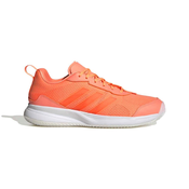 Ženska obutev za tenis adidas Avaflash Tennis Shoes Beam Orange/Beam Orange/Ftwr White EUR 41 1/3
