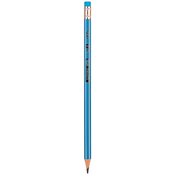 Grafitna olovka s gumicom Deli Comiko - EC011-2B, 2B, asortiman