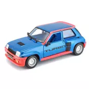 Bburago 1:24 Plus Renault 5 Turbo modra