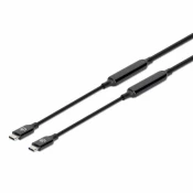 Kabel MANHATTAN, USB 3.2 Gen2, USB-C (M) na USB-C (M), PD 60W, 1.4 DP Alt Mode, 5.0m