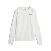 PUMA Essentials No. 1 Logo Crew Sweatshirt Women, Clothing, White, L