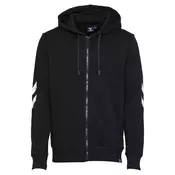 Hummel Športna jopa na zadrgo hmlLEGACY ZIP HOODIE, črna