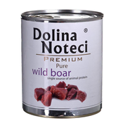 DOLINA NOTECI DOLINA NOTECI Premium Pure mokra prehrana za pse z divjim prašičem, 800g - brez zrnja in brez piščanca, za odrasle pse