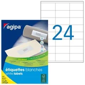 Univerzalne etikete 70x35mm Agipa A4 500 listov