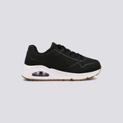 Skechers Patike za dečake Uno stand on air, Crne