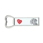 Artdog Nemški oštrodlaki ptičar, Drahthaar - odpirač za steklenice s psom, personaliziran odpirač za hladilnik, unikatno darilo za moškega Art-Dog