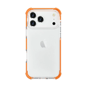 CELLECT otporan na udarce silikon case iPhone 17 Pro Max narancssárga-átlátszó