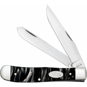 Case Cutlery Trapper Black Pearl Kirinite