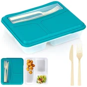 shumee Posoda za zajtrk Lunchbox Razdeljena lunch box Jedilni pribor