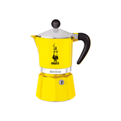 BIALETTI Kafetiera Rainbow Rumena - Za 1 skodelico
