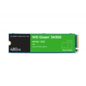WD Green SN350 M.2 480 GB PCI Express 3.0 NVMe (WDS480G2G0C)