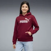 PUMA ESS No. 1 Logo Fleece Hoodie Youth, Clothing, Garnet Glow, 7-8Y