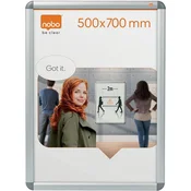 Nobo Okvir za sliku b2 50x70 aluminijski nobo s klip pričvršćivanjem 1902210