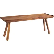 APS Acacia leseno pravokotno bifejsko stojalo 53x16,2 cm