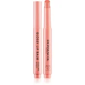 Dermacol Glossy Lip Balm negovalni sijaj za ustnice s hladilnim učinkom dišave 03 Peach 2.2 g