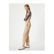 Koton High Waist Baggy Denim Pants Cotton - Baggy Jeans