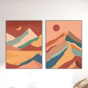 Wallity Slika Mdf-00122, 40x60 cm, 2 dela