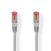 Nedis Omrežni kabel CAT6 | RJ45 moški | RJ45 moški | SF/UTP | 15,0 m | Okrogla | PVC | Siva | Oznaka