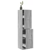 Ormaric za lijekove boja hrasta 40x41x174,5cm konstruirano drvo