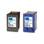 Komplet kartuš za HP 21XL + 22XL, nove kompatibilne -