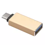 FAST ASIA USB adapter USB C - USB A m/ž (Zlatni) USB 3.1 gen1 - do 5Gbps USB-C USB-A Adapter bez kabla