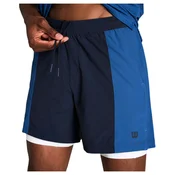 Moške kratke hlače Wilson M Tennis Volley Short 6in Blue M