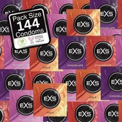EXS Mixed Flavoured – mješavina kondoma s okusom (144 kom)