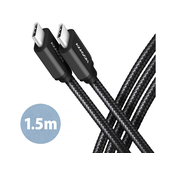 Axagon Axagon kabel USB-C na USB-C 3.2 1,5m PD 60W