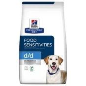 slomart HILLS PD D/D Food Sensitivities, raca in riž - suha hrana za pse - 4kg